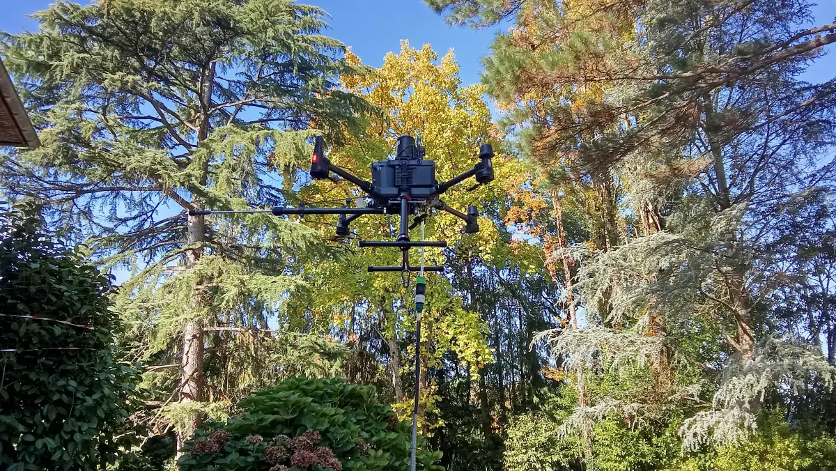 Nettoyage façade par drone Vitré